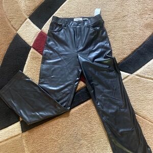 Abercrombie Leather Pants